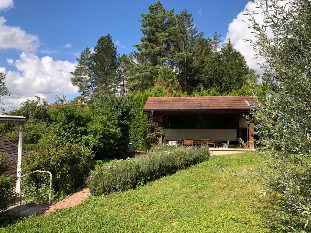 Maison/Gite Familial Dans Le Jura A 200M Du Lac Avec Piscine Privee Marigny  Buitenkant foto