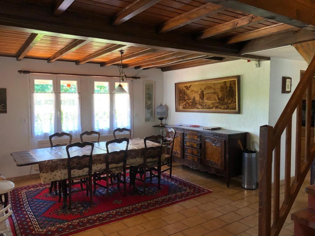 Maison/Gite Familial Dans Le Jura A 200M Du Lac Avec Piscine Privee Marigny  Buitenkant foto